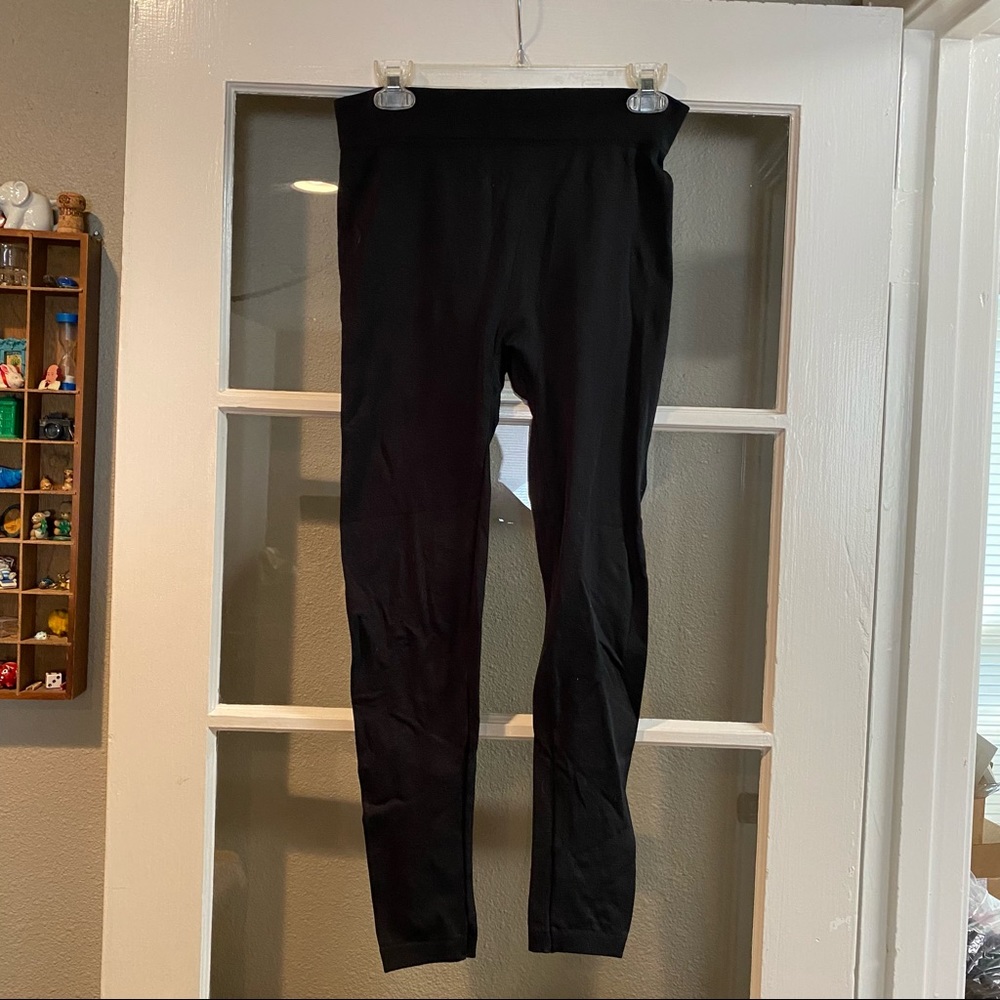 L Black Thermal Leggings